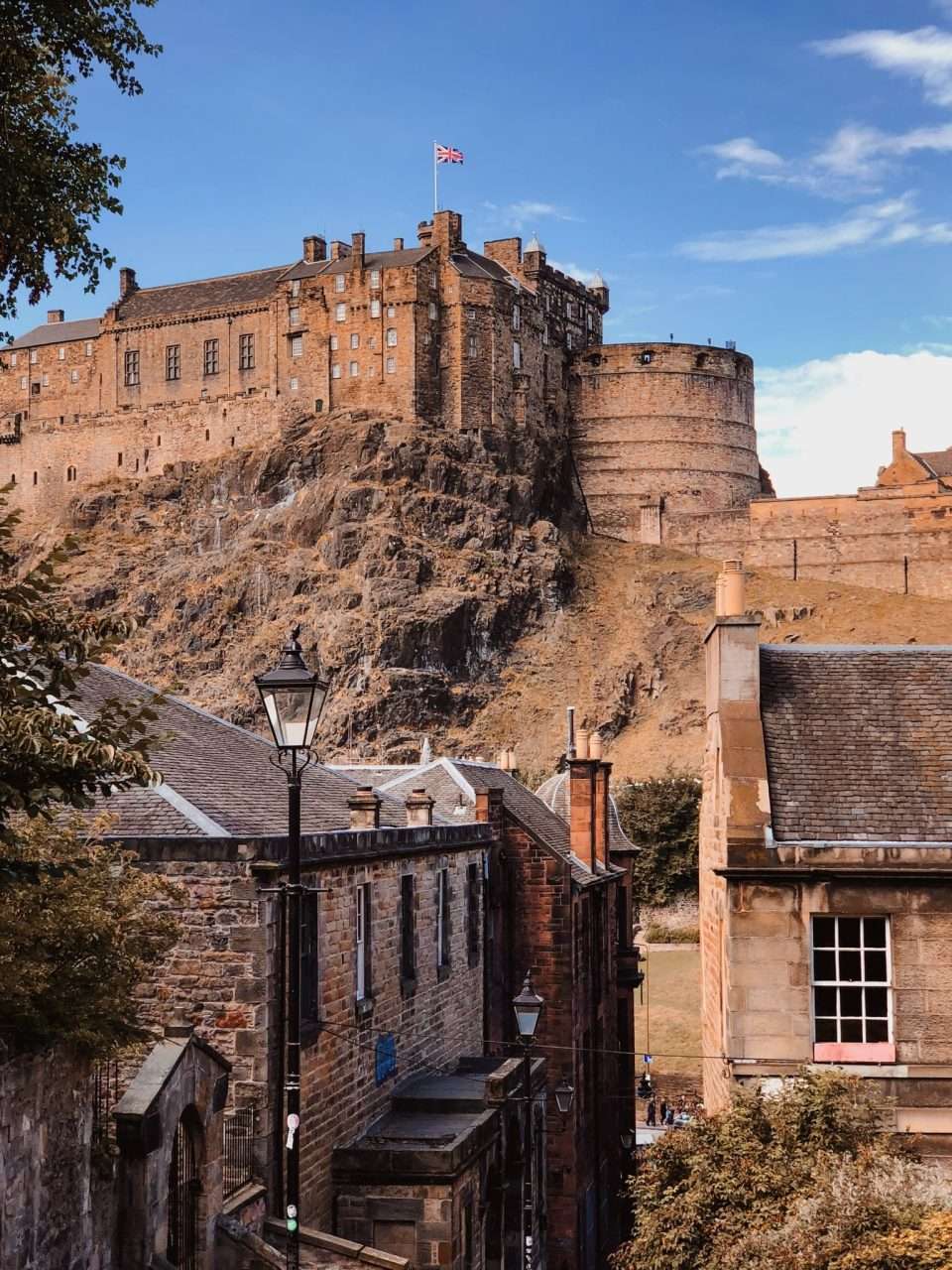 Castillo Edimburgo en Escocia